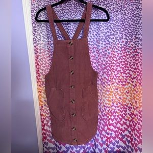 American eagle corduroy pinafore